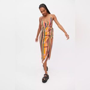 Urban Outfitters Flashing Lights Midi Dress